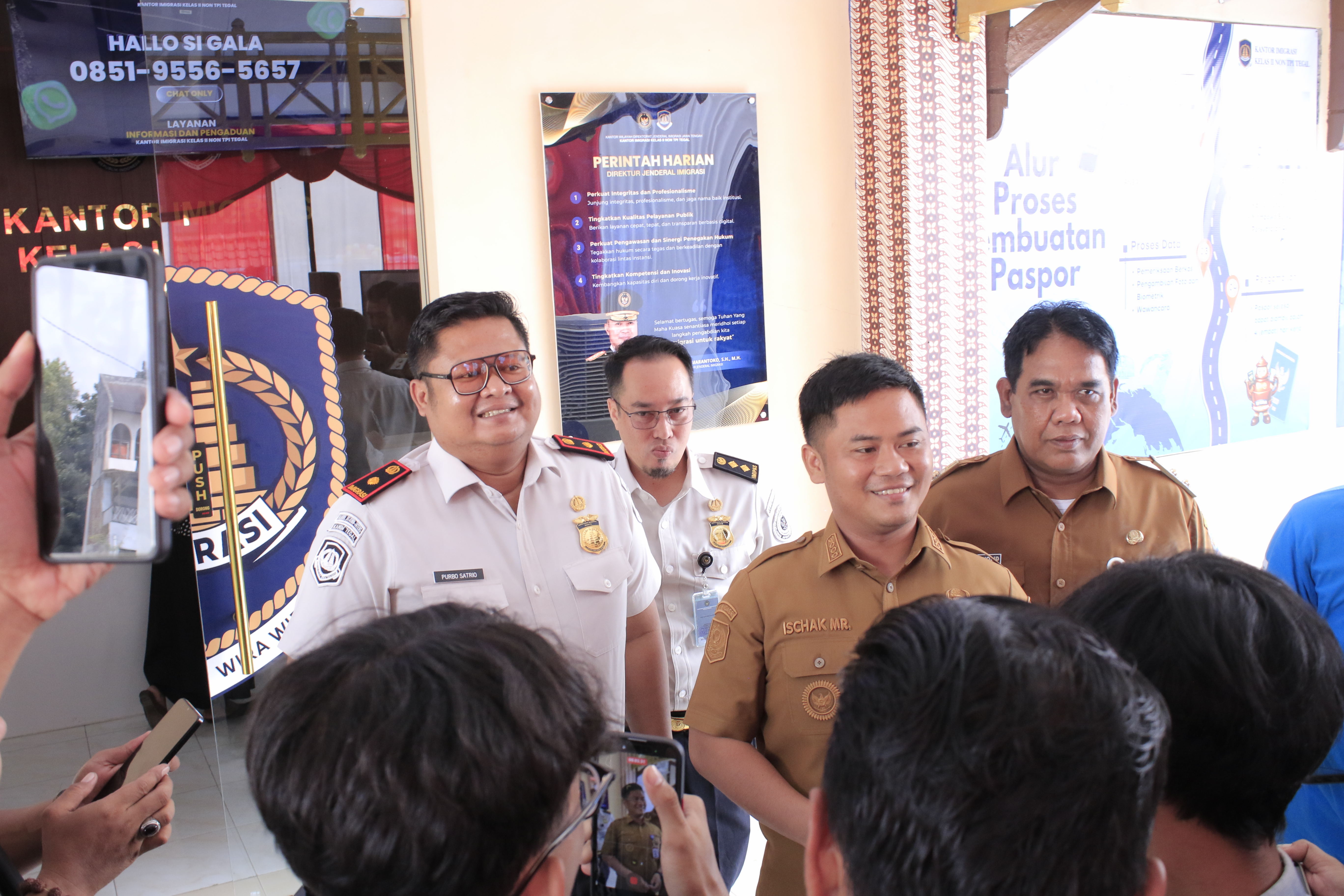 PERESMIAN PELAYANAN KANTOR IMIGRASI KELAS II NON TPI TEGAL PERKUAT AKSES DAN KUALITAS LAYANAN PUBLIK